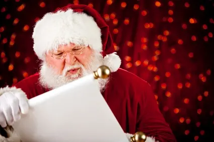 Dear Santa, All I Want for Christmas Is..