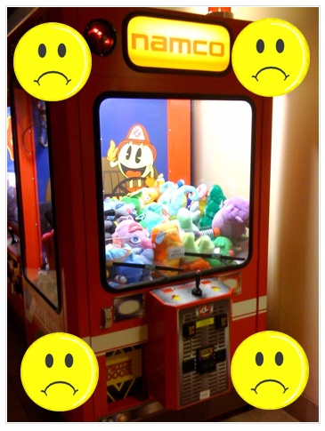 Claw Machine, We are NOT Friends!