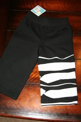 zebra pants for a toddler