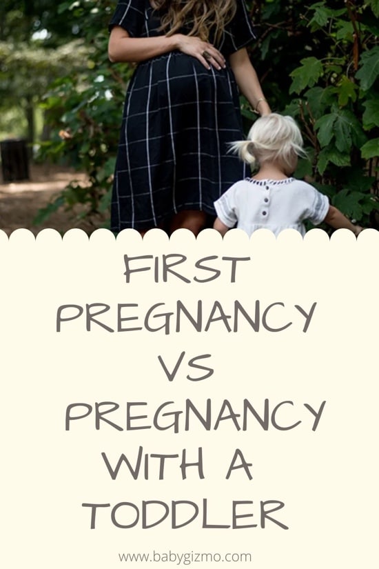 first pregnancy vs second