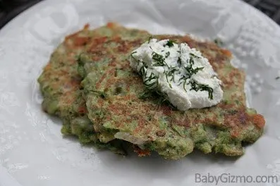 Food For The Whole Family: Broccoli and Cheddar Pancakes