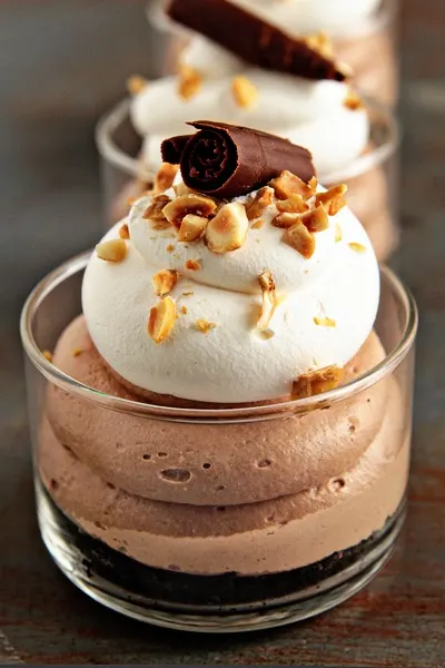 no bake nutella cheesecakes