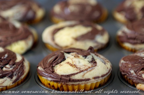 nutella cupcakes with no frosting