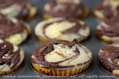 nutella cupcakes with no frosting