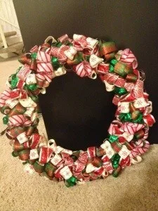 DIY Ribbon Wreath Craft