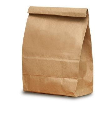 brown lunch bag