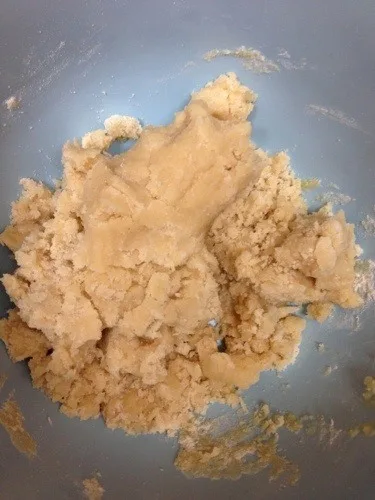 bowl of cookie dough
