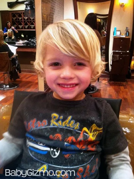 Toddler Haircut long hair