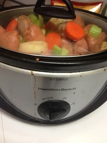 beef stew in a crockpot