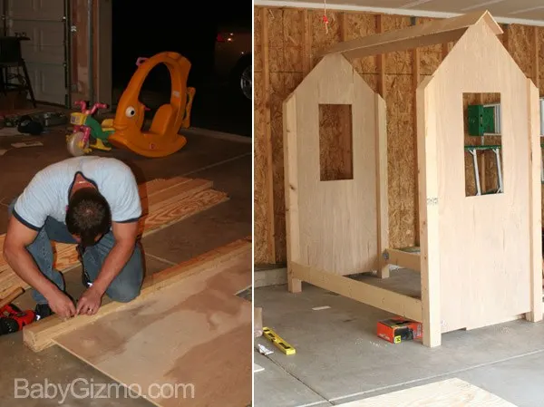 Playhouse bed