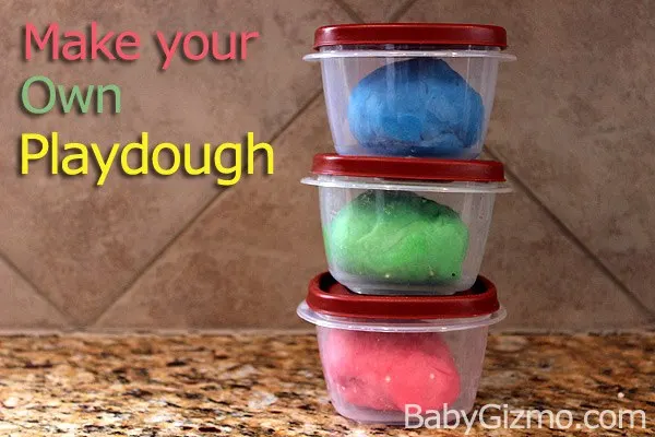 How to Make Your Own Playdough (Playdoh)