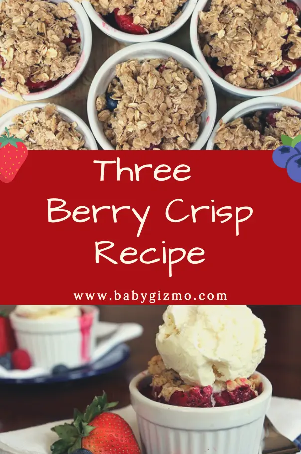 three berry crisp