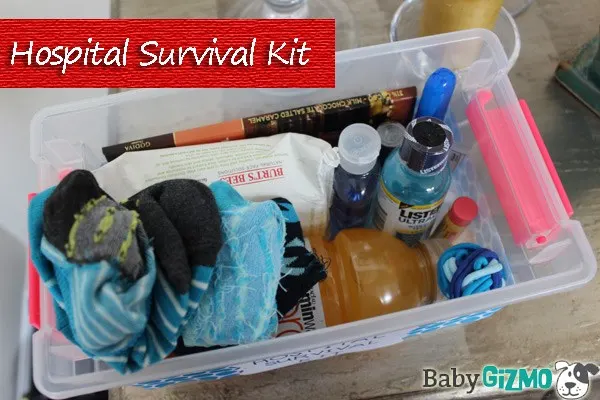 Mom hospital sale survival kit list