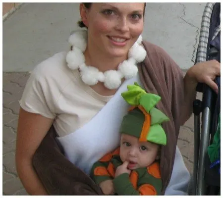 DIY Babywearing Halloween Costumes