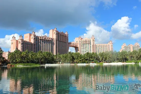 Atlantis from across lake