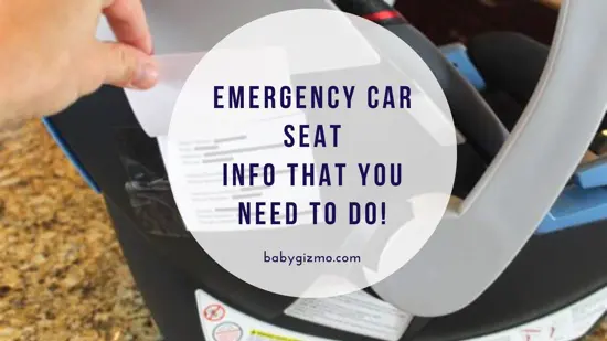 Car Seat Emergency Info