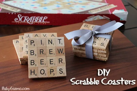 Scarbble Coasters