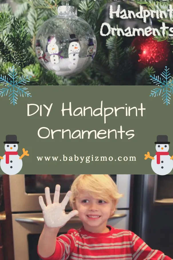 handprint ornaments
