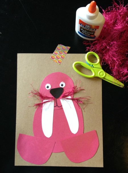 Preschool Craft | A Winter Walrus