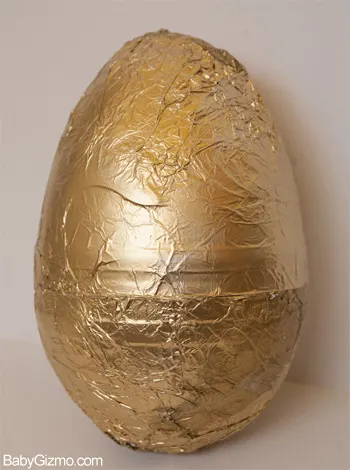 Golden Egg for Easter