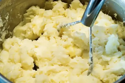 mashed potatoes