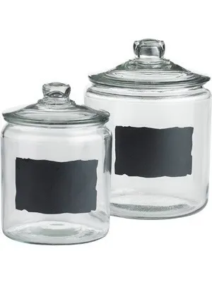 pier 1 chalkboard jars