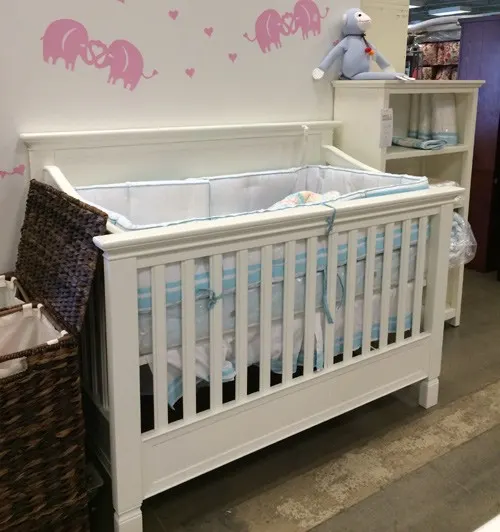 Pottery Barn outlet a white crib