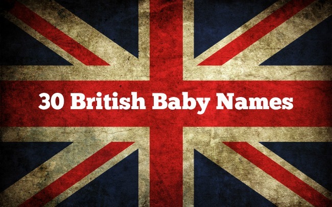 30 british baby names