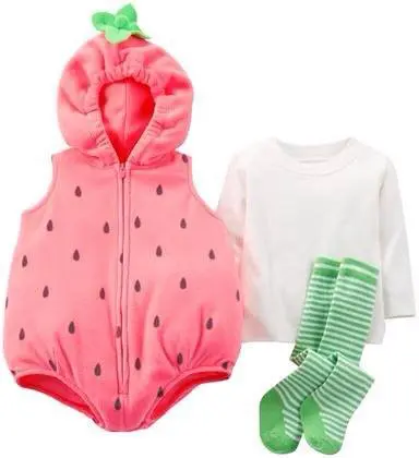 strawberry baby costume