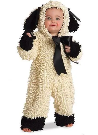 lamb baby costume