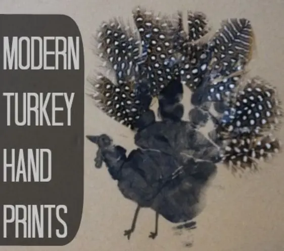 Modern Turkey Hand Prints