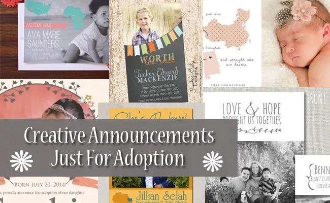adoption annoucnements