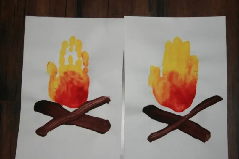 handprint campfires