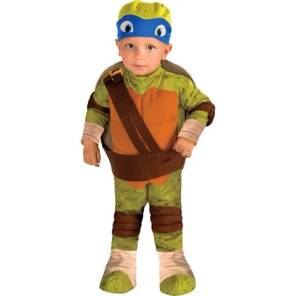 toddler boy dressed as ninja turtle