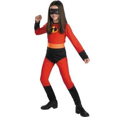 young girl in incredibles costume
