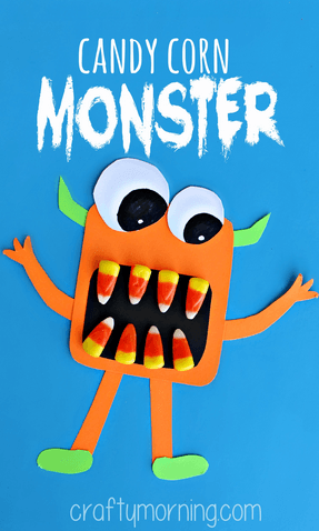 candy corn monster
