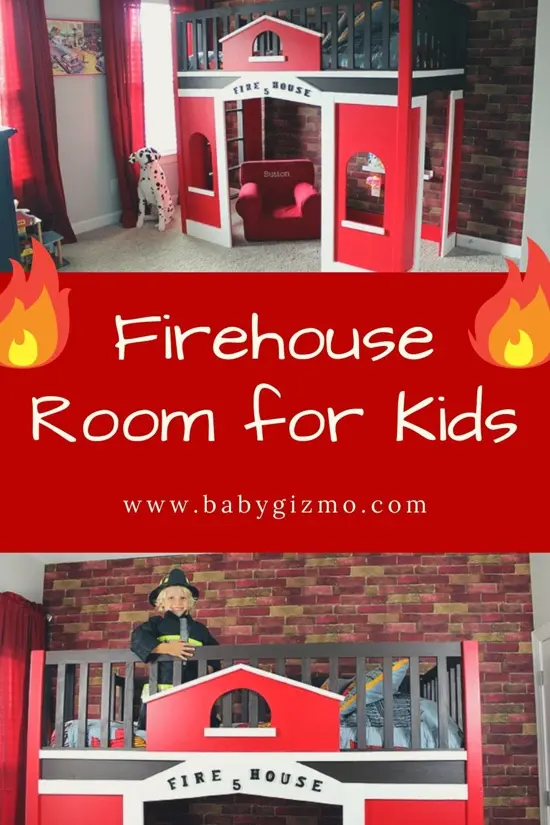 How To Create A Firehouse Room Baby, Firehouse Bunk Bed