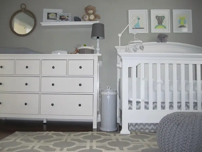 grey baby nursery