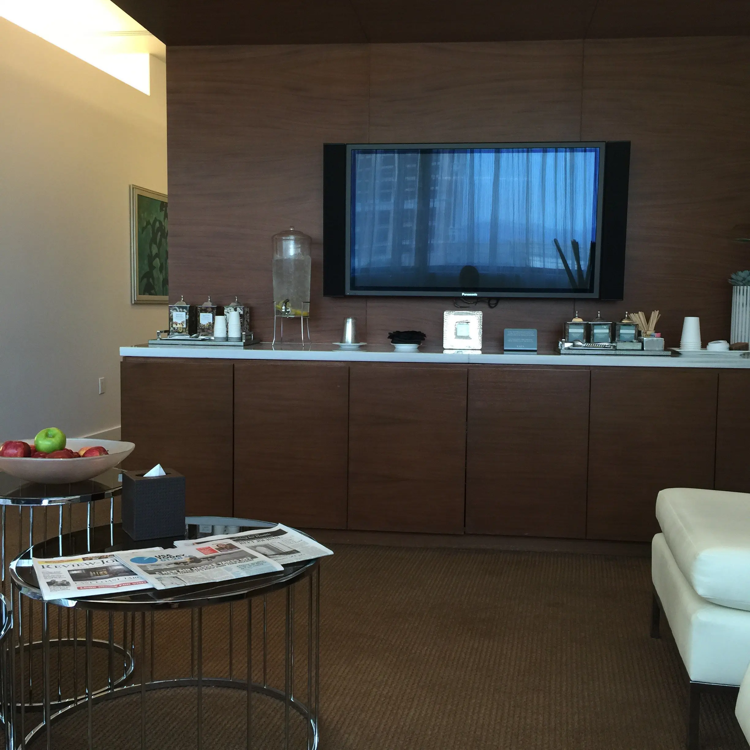 vdara spa waiting area