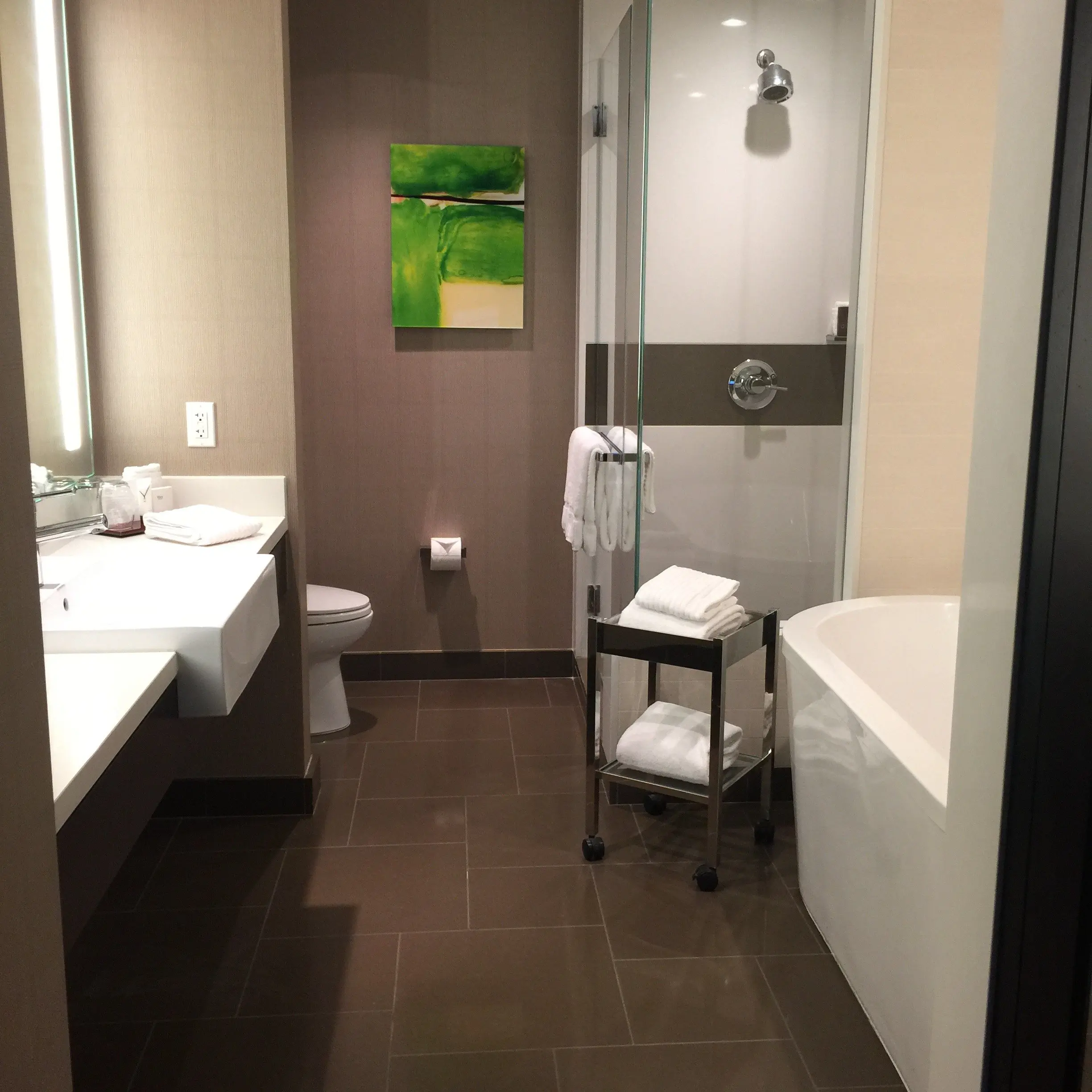 vdara room bathroom