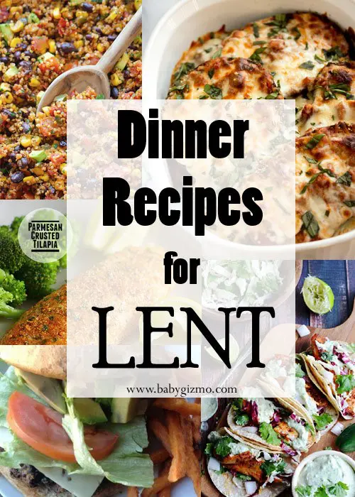 Recipes for Lent