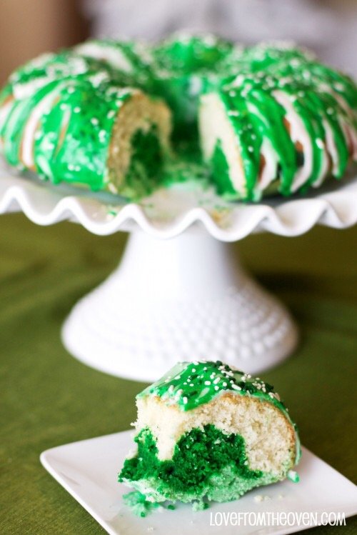 St Patrick's Day desserts: Cake