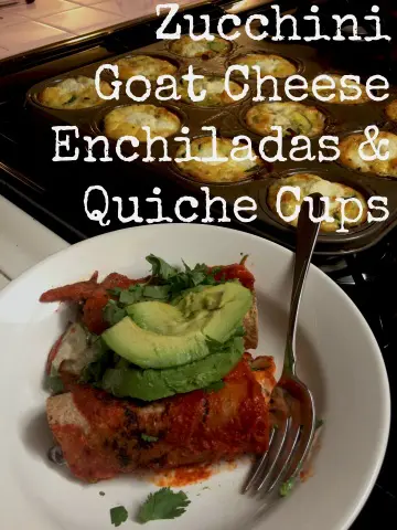 Zucchini-Goat-Cheese-Enchiladas