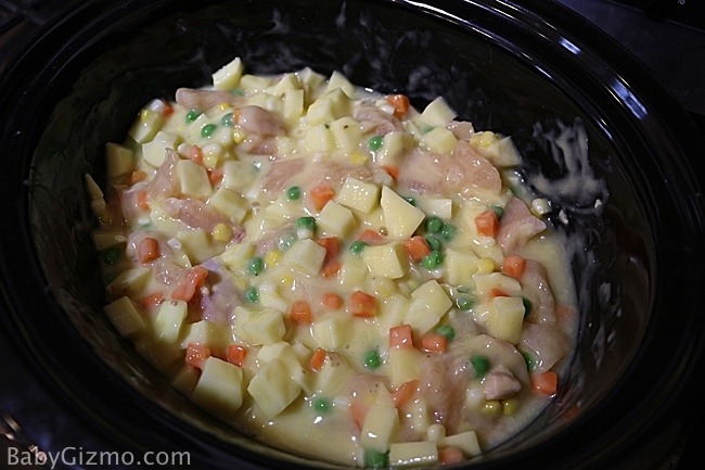 Crockpot Chicken Pot Pie