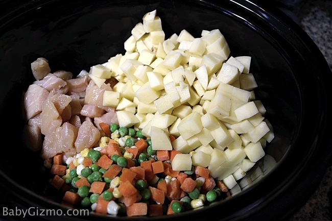 Crockpot Chicken Pot Pie