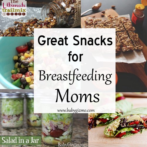 Great Snacks to Bring The Breastfeeding Mom: Breastfeeding Snacks