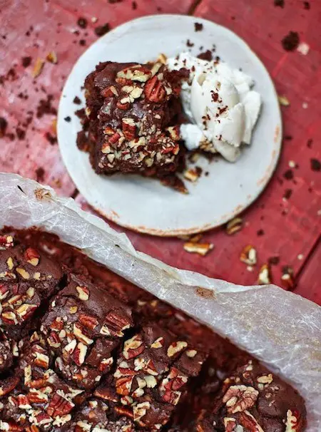 vegan brownie