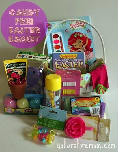 Easter Basket Ideas: Candy Free Easter Basket