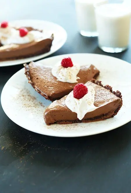 chocolate vegan pie