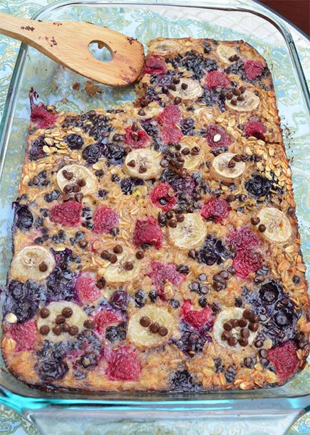 baked oatmeal casserole